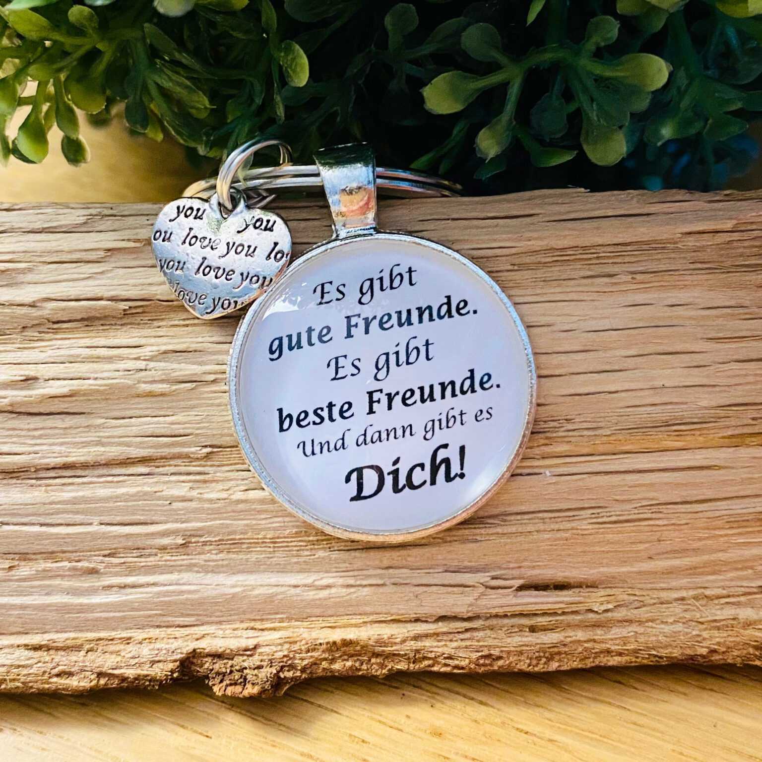 Schlüsselanhänger Es gibt gute Freunde MiniGeschenke.de