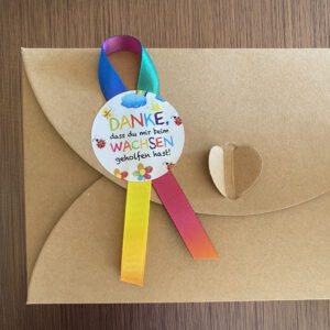 DANKE, dass du mir.. Geschenkset - Karte Kleine Menschen.. – Bild 4