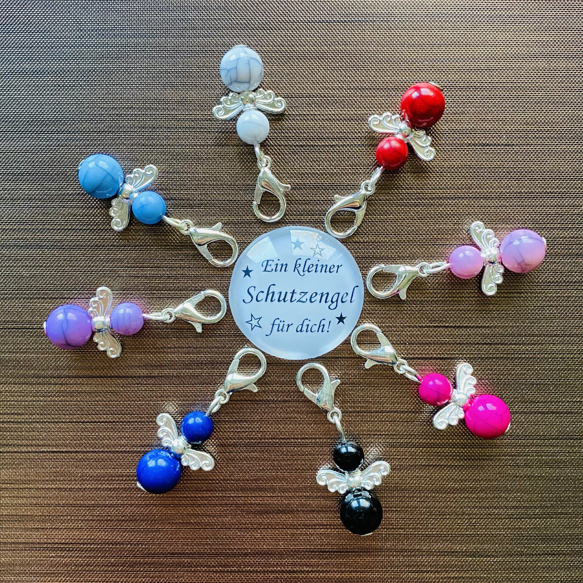 8 Perlenengel Set 10