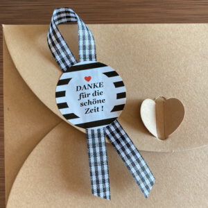 Geschenkset Abschied Kollegin silber – Bild 4