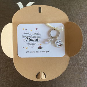 MUTTERTAG Geschenkset rot - Karte - Engel – Bild 4