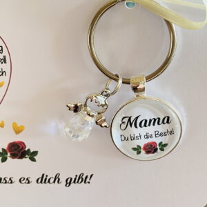 MUTTERTAG Geschenkset rot - Karte - Engel – Bild 6