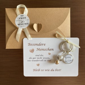 Weil Engel nicht überall... Geschenkset Karte – Bild 3