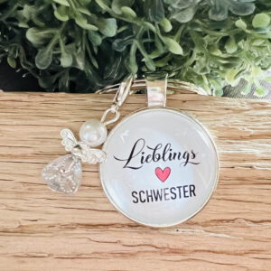 Schlüsselanhänger Lieblings SCHWESTER – Bild 3