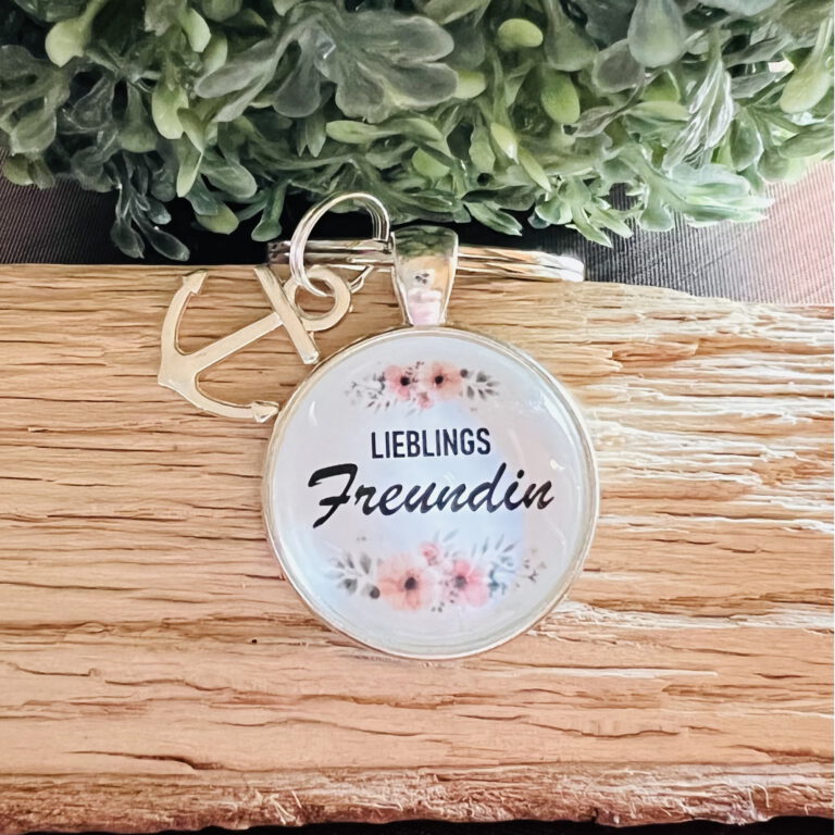 Schlüsselanhänger LIEBLINGS Freundin - MiniGeschenke.de