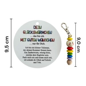 Glückswürmchen, Sorgenwürmchen, Mutmacher, Glücksbringer – Bild 4