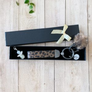 Schlüsselanhänger Leoprint, Schlüsselband Leo personalisiert – Bild 4