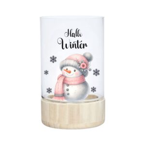 Rub-Ons-Sticker, #2 Weihnachten rosa, DIN A4, Wichtel, Schneemann, randlose Rubons Sticker, Tischdeko, Rubon Aufkleber – Bild 3