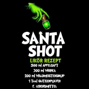 Rub-Ons-Sticker, SANTA SHOT Grinch, DIN A4, Ich hasse Weihnachten, randlose Rubons – Bild 3