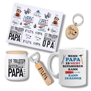 Rub-Ons-Sticker, (#235) Vatertag, DIN A4, randlose Rubons