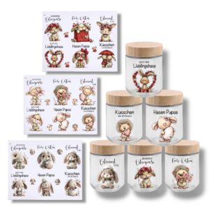 Rub-Ons-Sticker, Best of Ostern, DIN A4, randlose Rubon