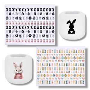 Rub Ons Sticker, Ostern, DIN A4, Mini-Motive max. Höhe 2cm, randlose Rubons Sticker – Bild 1