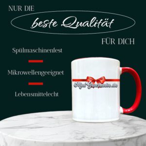 Pärchen Tasse "Bacon & Ei" - Perfect Food Match - Lustige Kaffeetasse - Süße Geschenkidee - Kaffeebecher 330ml – Bild 2