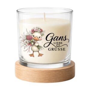 Rub Ons Sticker, Gans + Sprüche, DIN A4, randlose Rubon Sticker – Bild 2