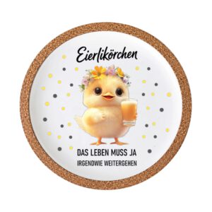 Rub On EIERLIKÖRCHEN (347), DIN A4, Küken, bunt/farbig, Rub Ons Untersetzer – Bild 2