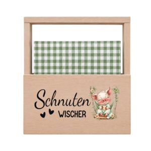 Rub On Serviettenhalter, DIN A4, Schnutenputzer, Sabberlappen, Rub Ons – Bild 2