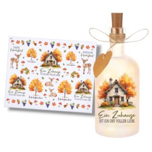 Rub On(392)Herbst... Ein Zuhause, DIN A4, bunt/farbig, Rub Ons – Bild 1