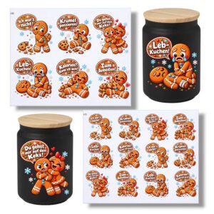 Rub On (409), LEB-Kuchen, DIN A4, Rubons – Bild 1