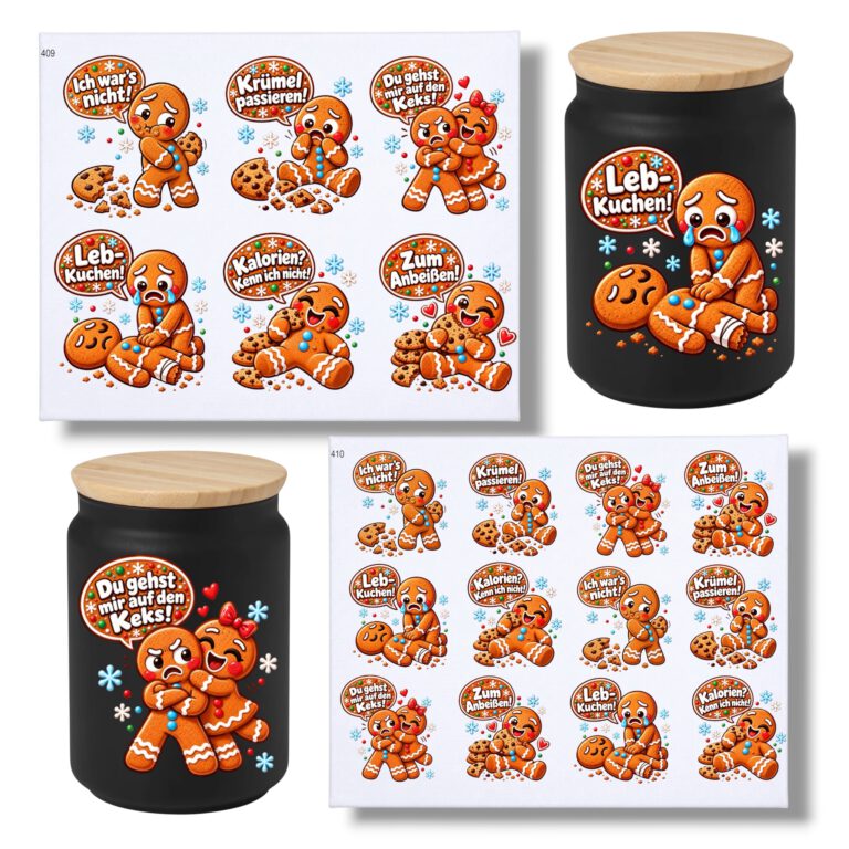 Rub On (409), LEB-Kuchen, DIN A4, Rubons